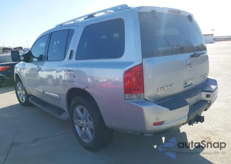 2013 Nissan Armada Platinum from USA, damaged, VIN 5N1BA0NE3DN602924